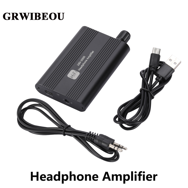 Audio Without Music - GRWIBEOU Amplificatore per cuffie HiFi da