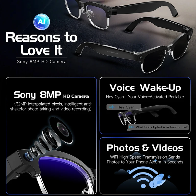 Occhiali Intelligenti W630 con - Audio Music Image recensione e prezzo