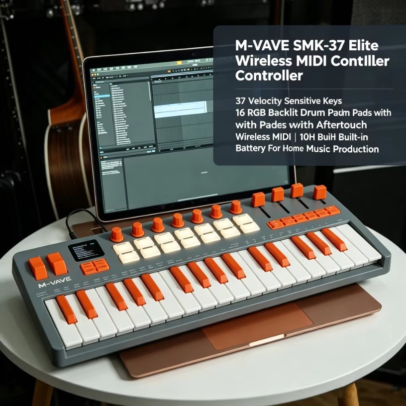 M-VAVE SMK-37 Elite: tastiera  - Midi Controller Pad recensione e prezzo