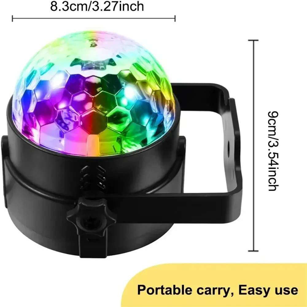 RGB LED Stage Disco Light Rota - Audio Music Dj recensione e prezzo
