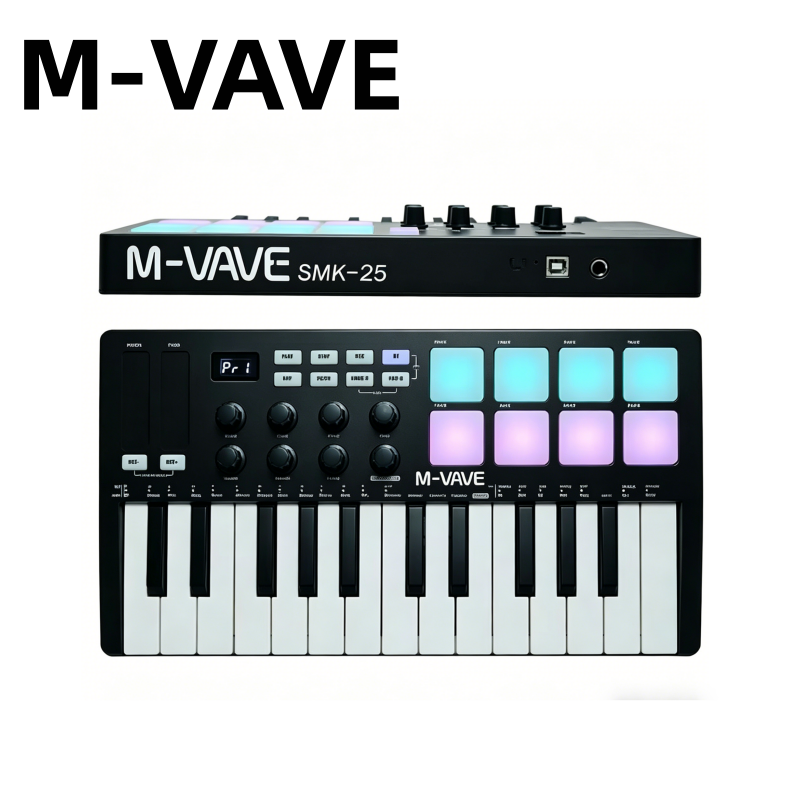 M-VAVE SMK-25 Tastiera MIDI Po - Midi Controller Pad recensione e prezzo